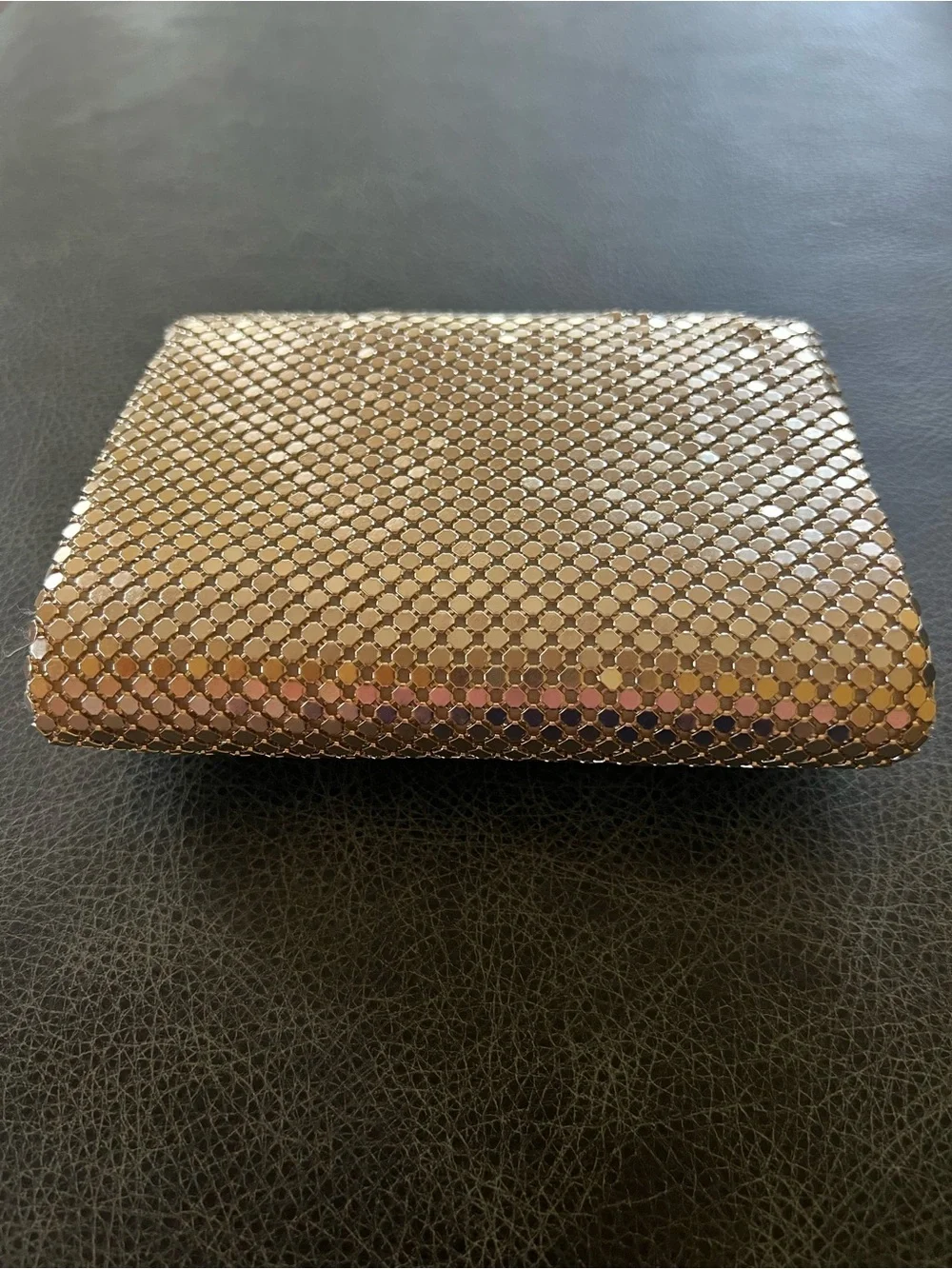 Jessica McClintock sparkling gold
